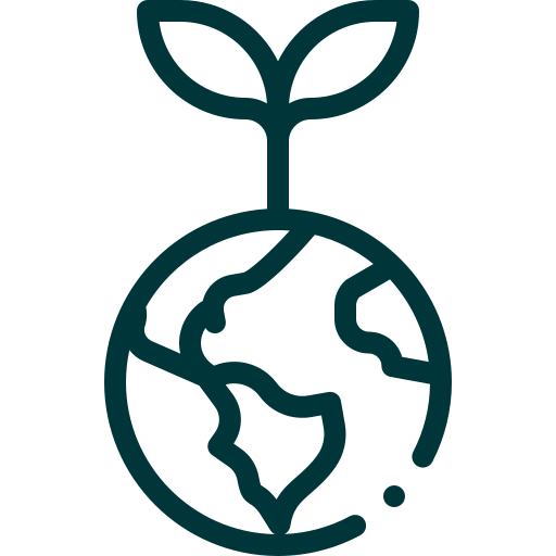 sustainable globe icon